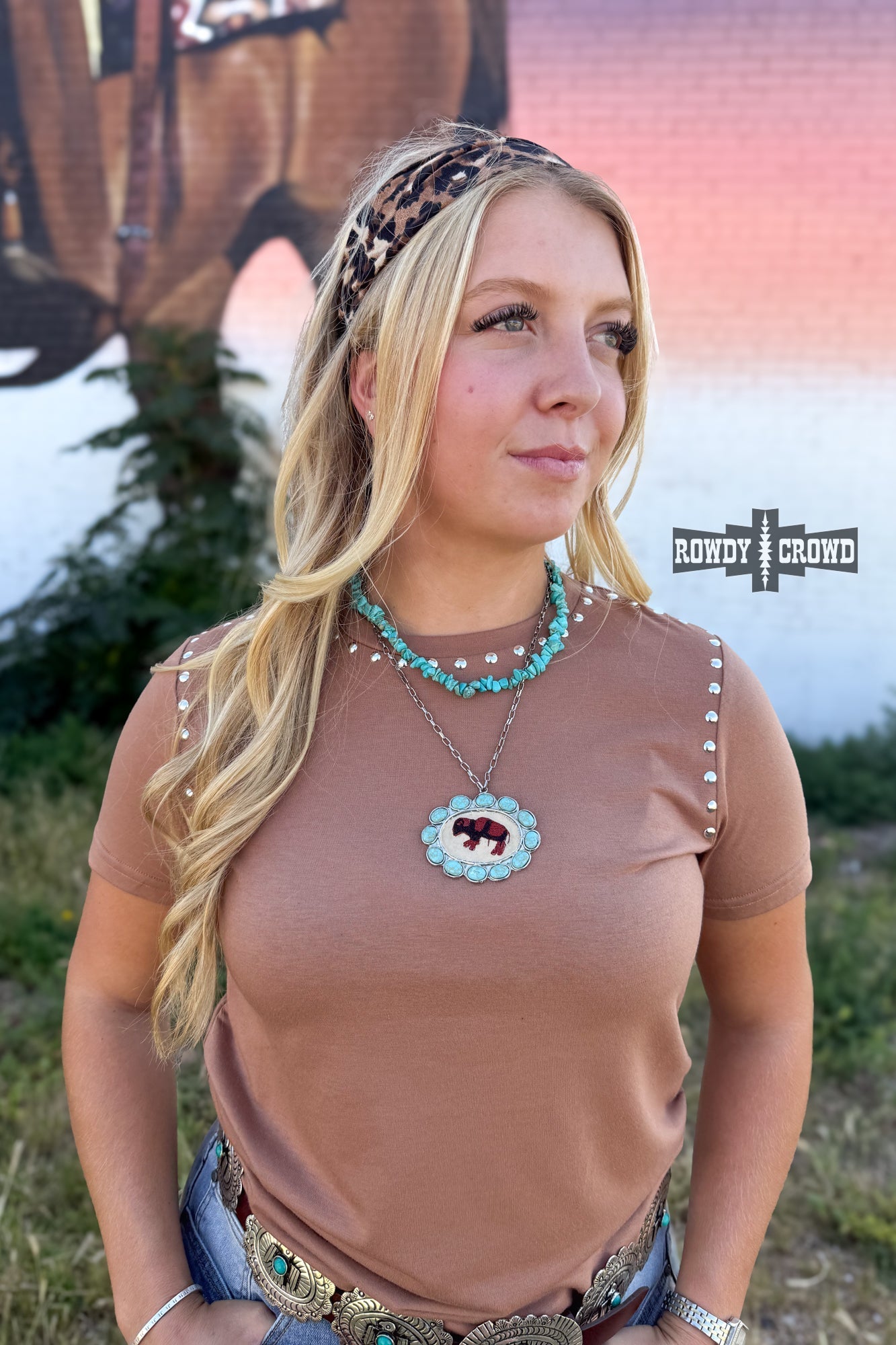 Turquoise Trail Necklace - Cowgirltops.com