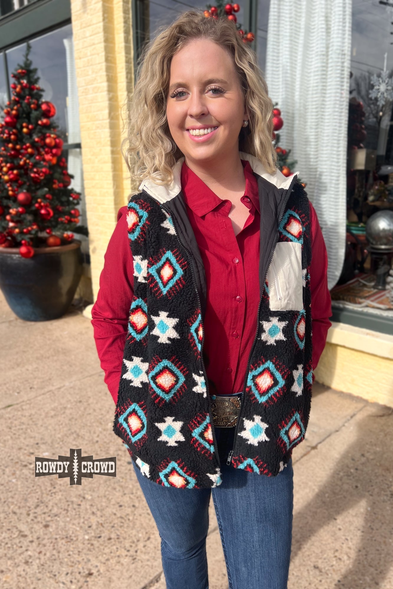 Vail Aztec Vest - Cowgirltops.com