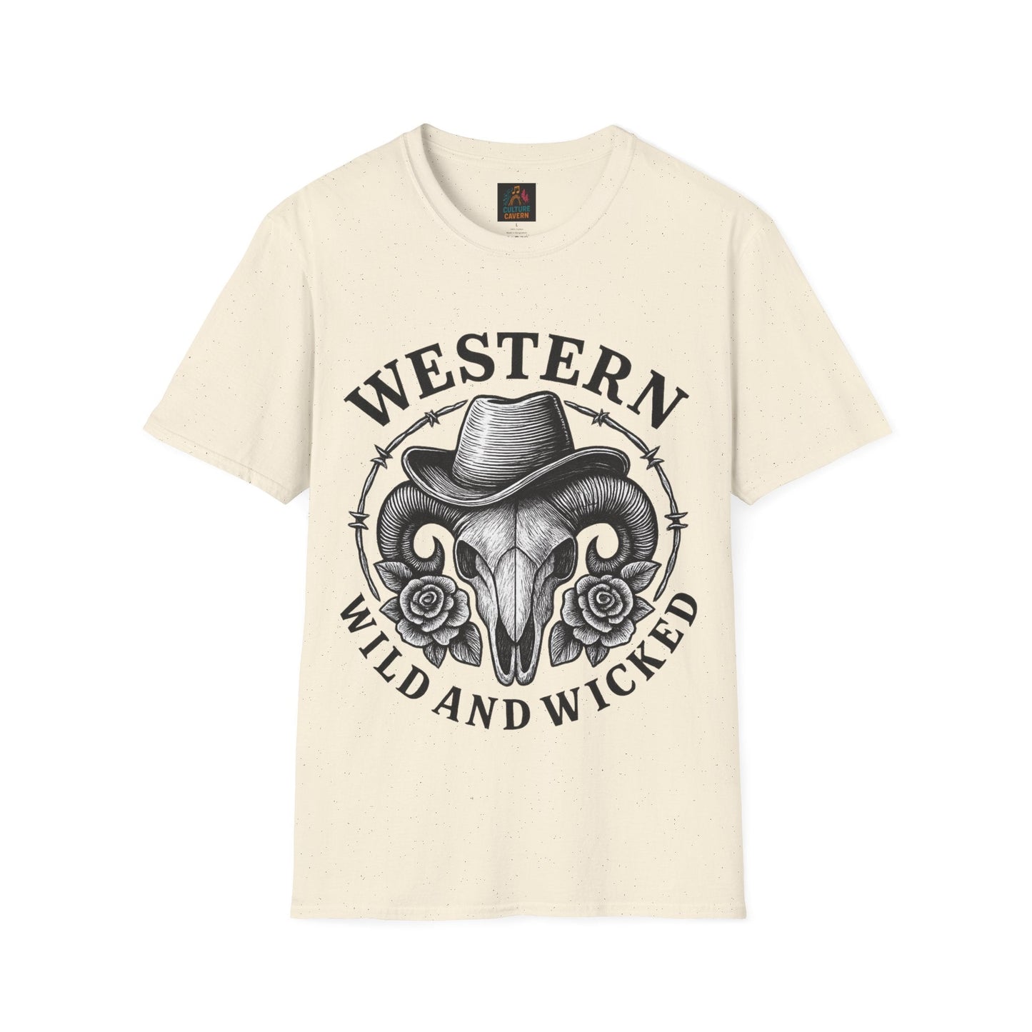 Western Wild and Wicked Unisex T-Shirt - Cowgirltops.com