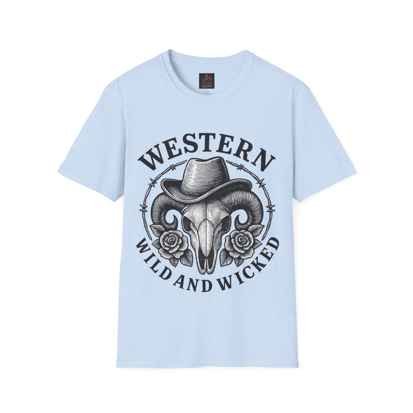 Western Wild and Wicked Unisex T-Shirt - Cowgirltops.com