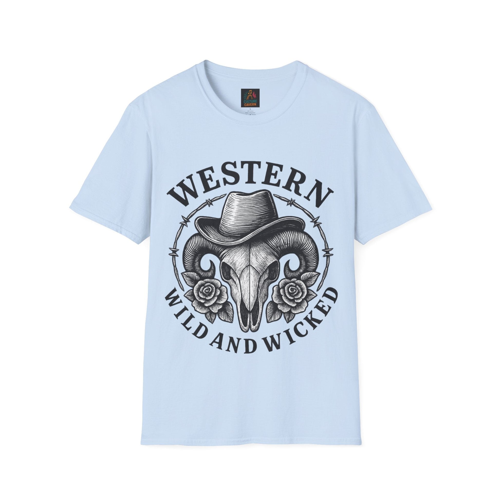Western Wild and Wicked Unisex T-Shirt - Cowgirltops.com