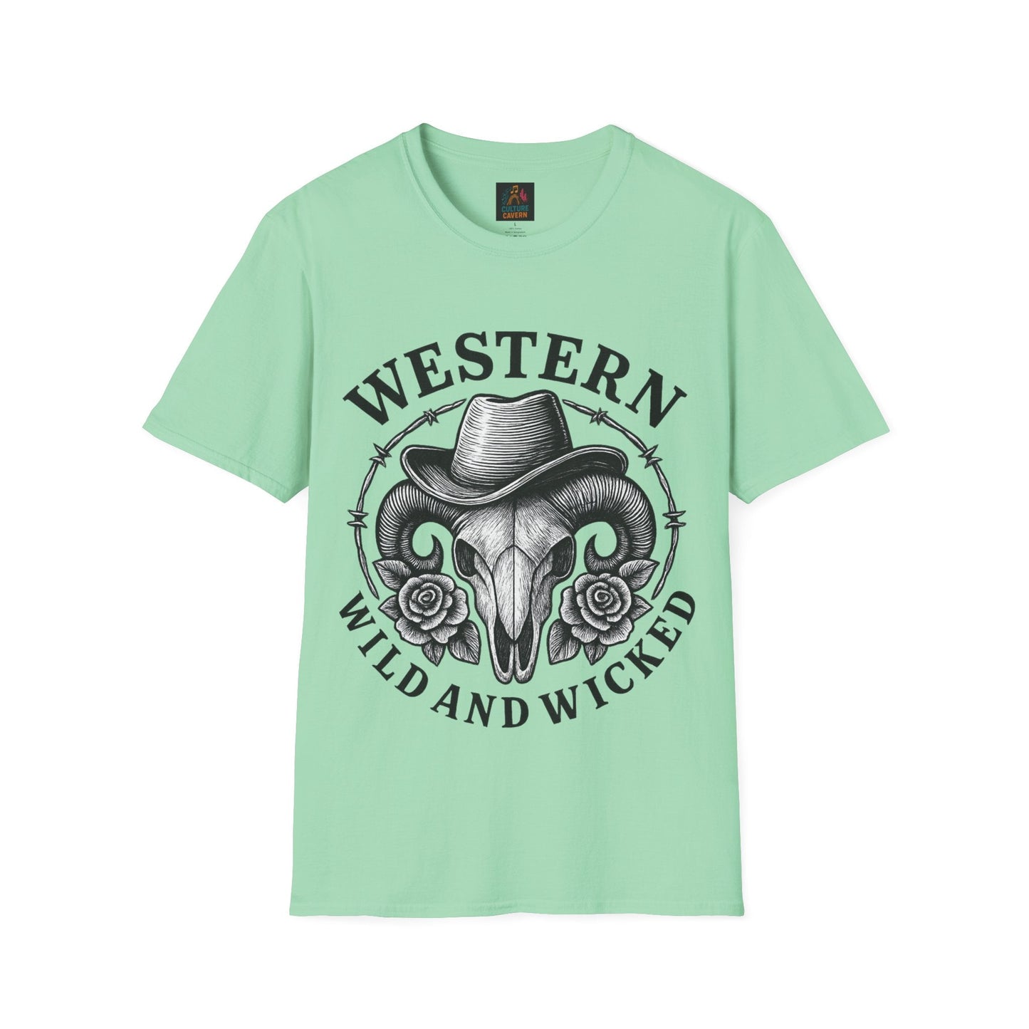 Western Wild and Wicked Unisex T-Shirt - Cowgirltops.com