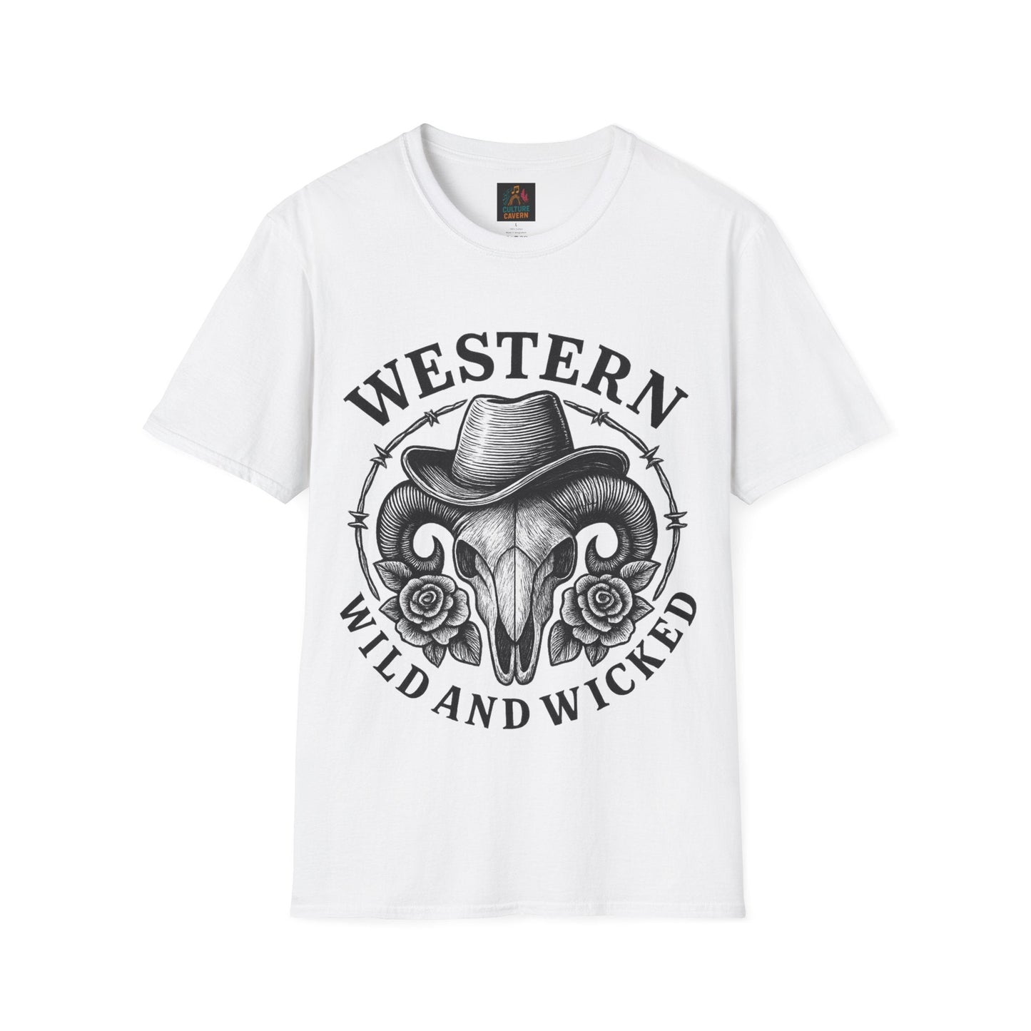 Western Wild and Wicked Unisex T-Shirt - Cowgirltops.com