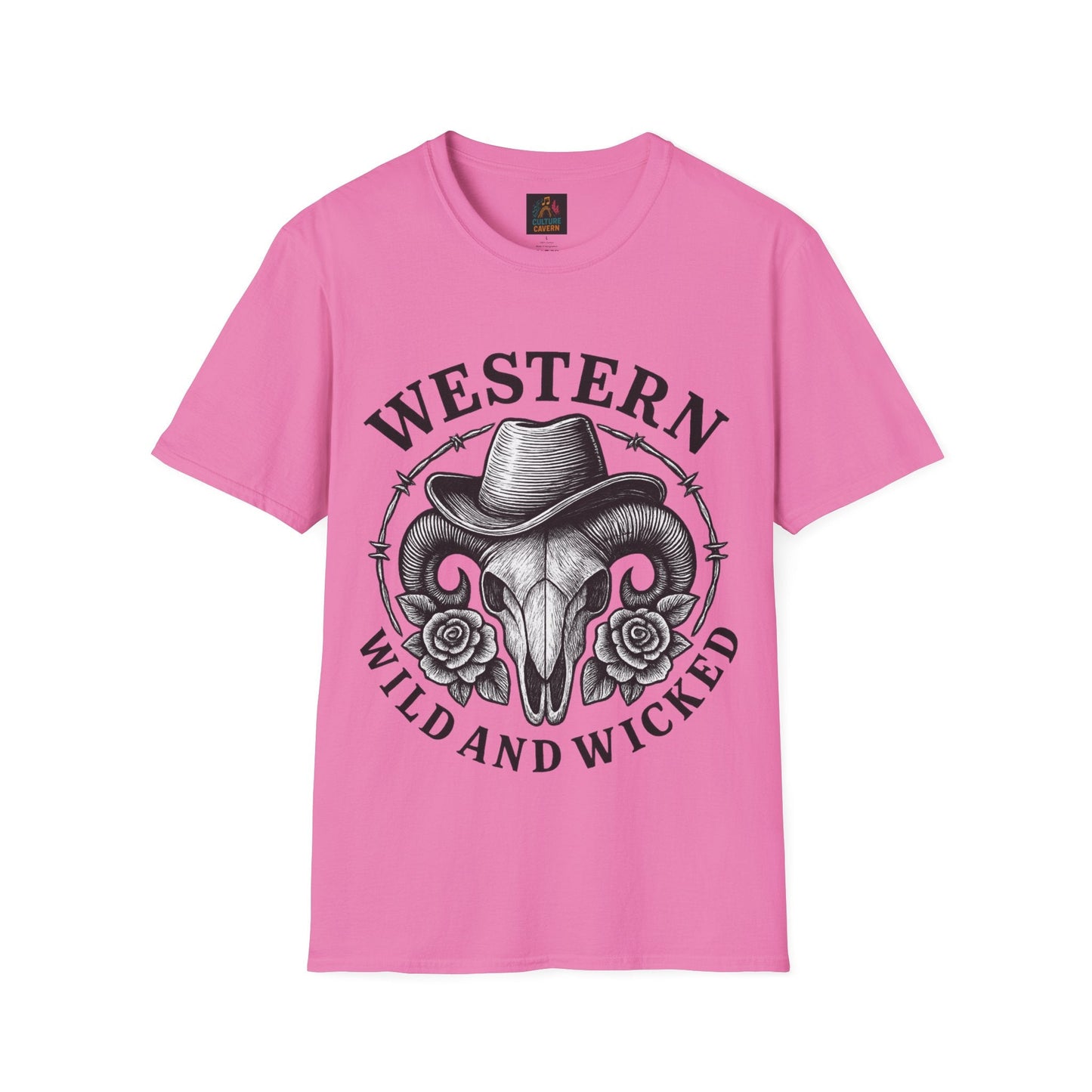 Western Wild and Wicked Unisex T-Shirt - Cowgirltops.com