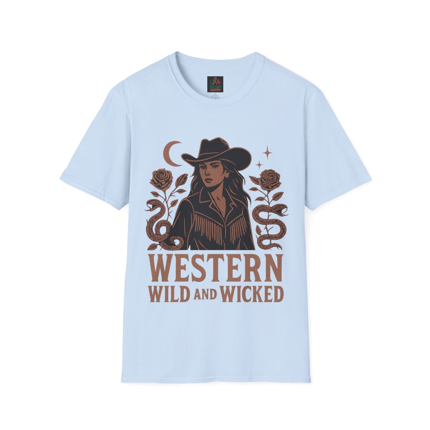 Western Wild and Wicked Womens T-Shirt - Cowgirltops.com
