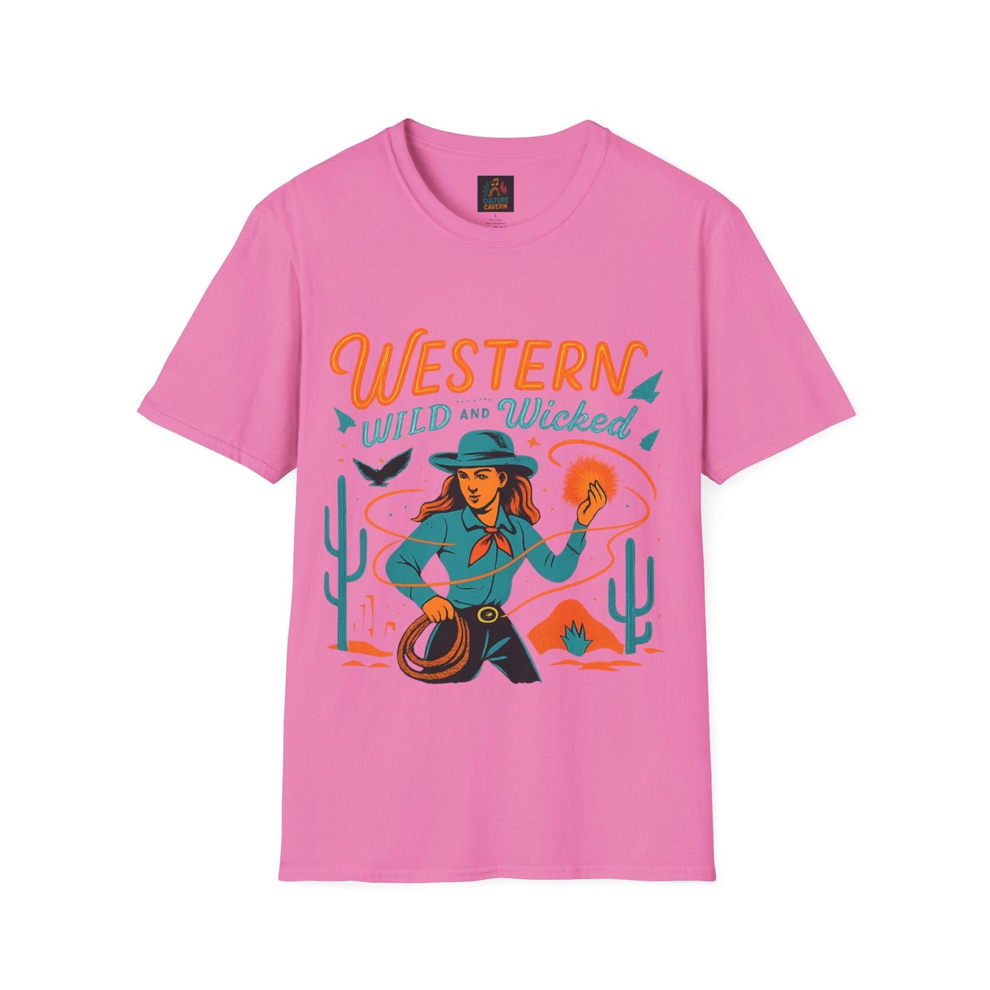 Western Wild and Wicked Womens T-Shirt - Cowgirltops.com