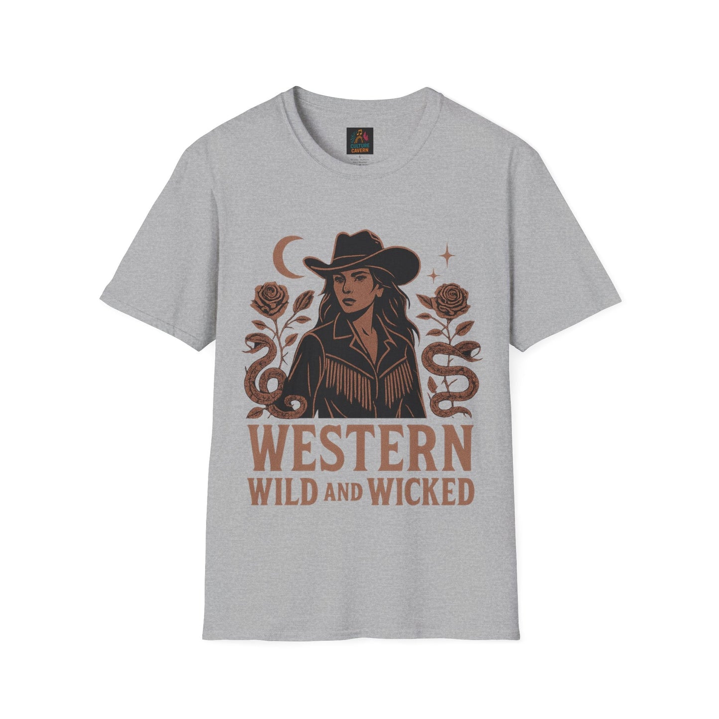 Western Wild and Wicked Womens T-Shirt - Cowgirltops.com