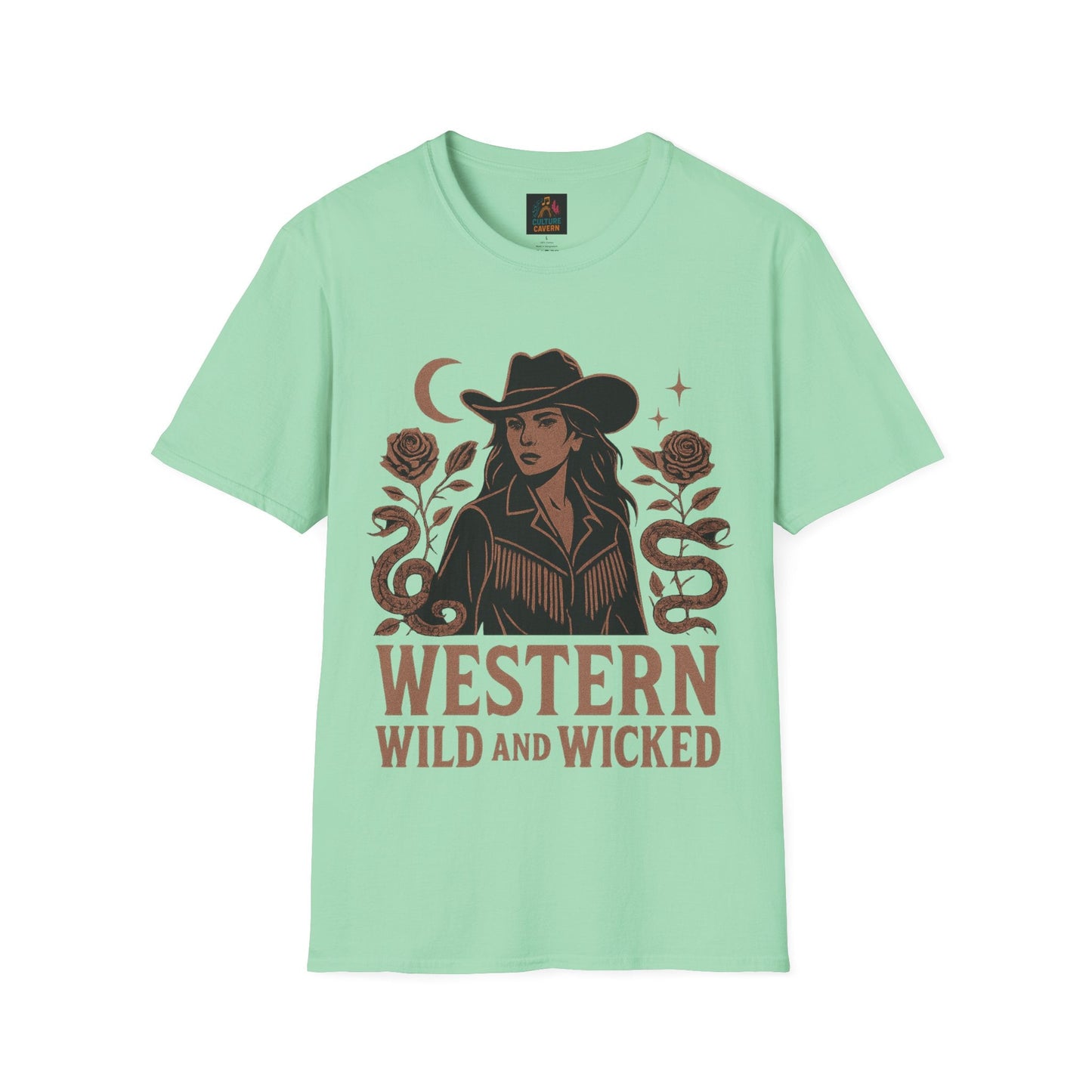 Western Wild and Wicked Womens T-Shirt - Cowgirltops.com