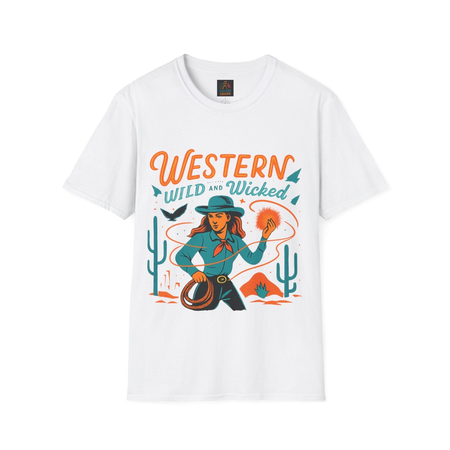Western Wild and Wicked Womens T-Shirt - Cowgirltops.com