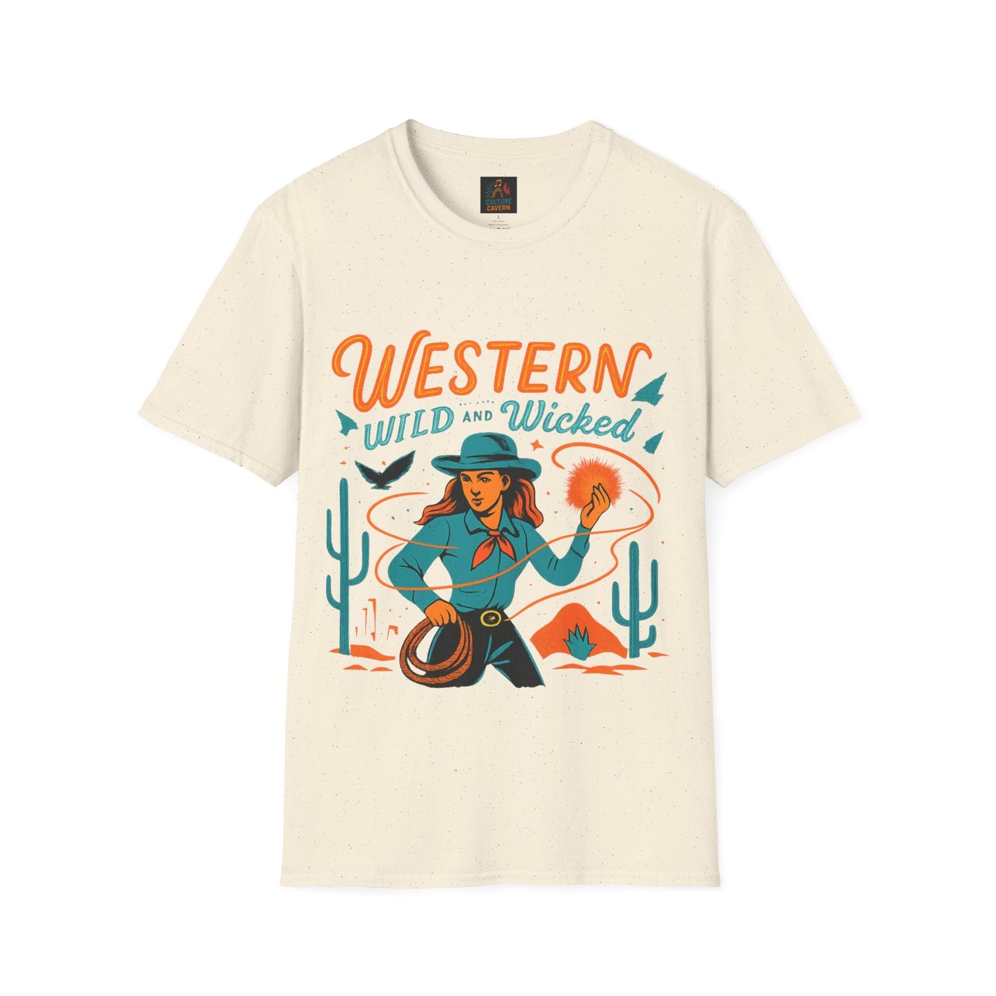 Western Wild and Wicked Womens T-Shirt - Cowgirltops.com