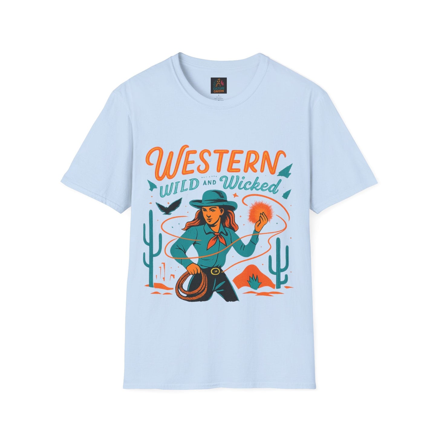 Western Wild and Wicked Womens T-Shirt - Cowgirltops.com