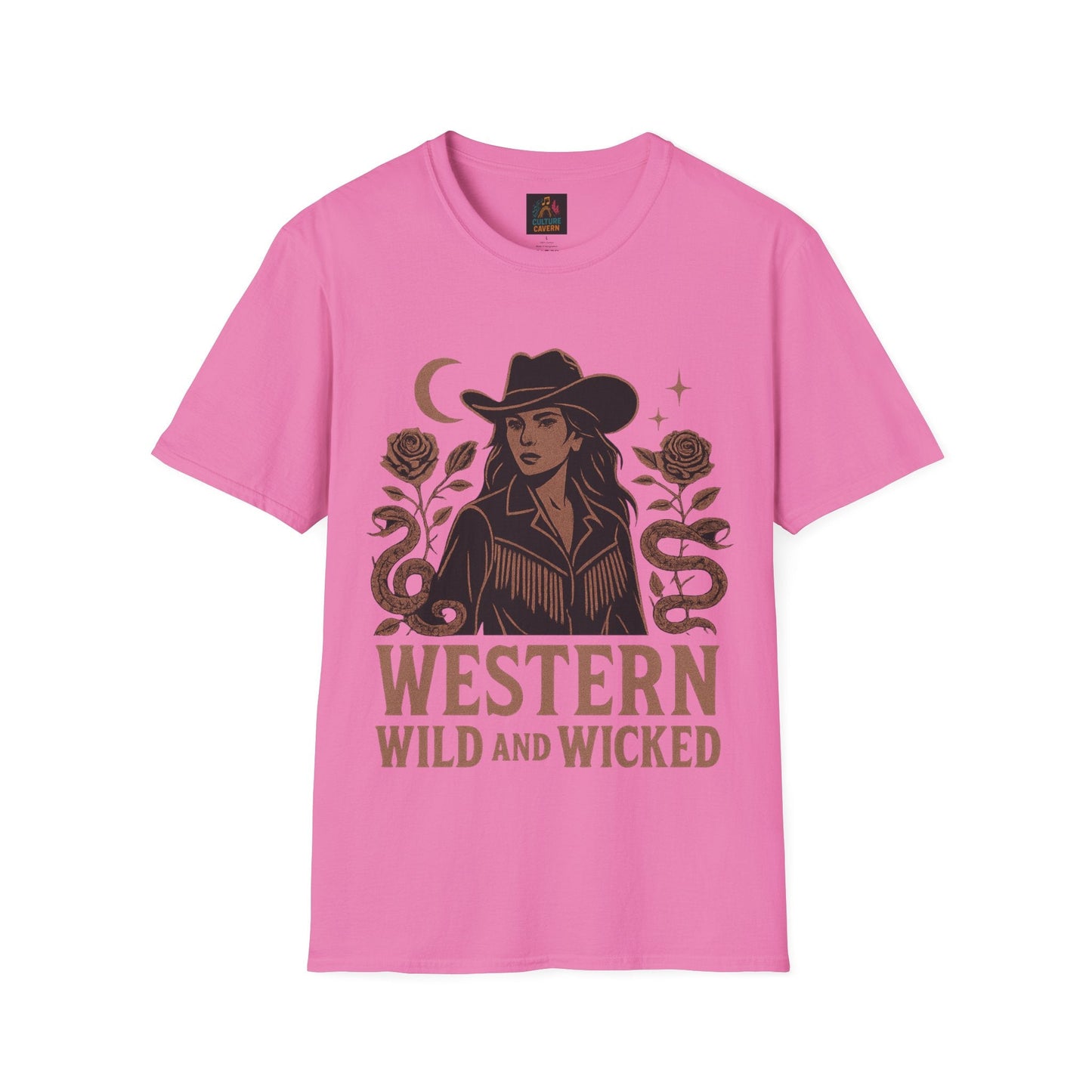 Western Wild and Wicked Womens T-Shirt - Cowgirltops.com