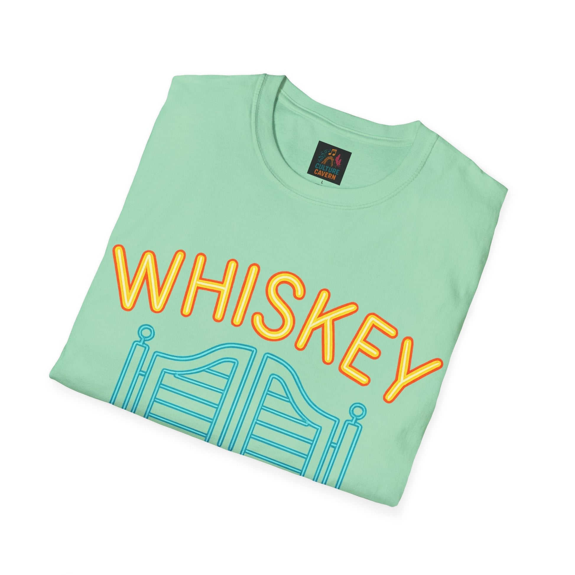 Whiskey Makes Me Frisky Unisex T-shirt - Cowgirltops.com