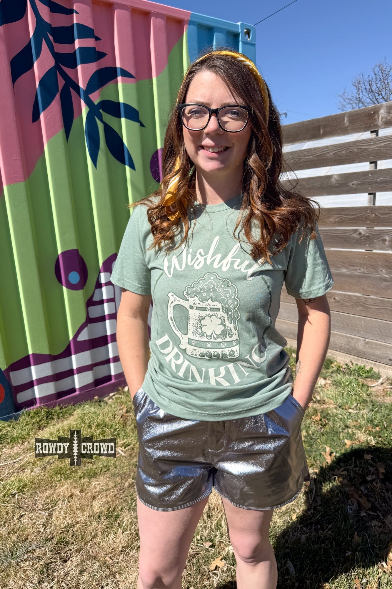 Wishful Drinking Tee - Cowgirltops.com