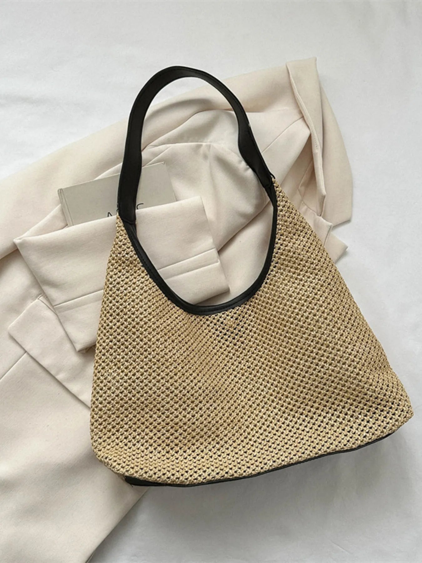 Woven Straw Shoulder Bag - Cowgirltops.com