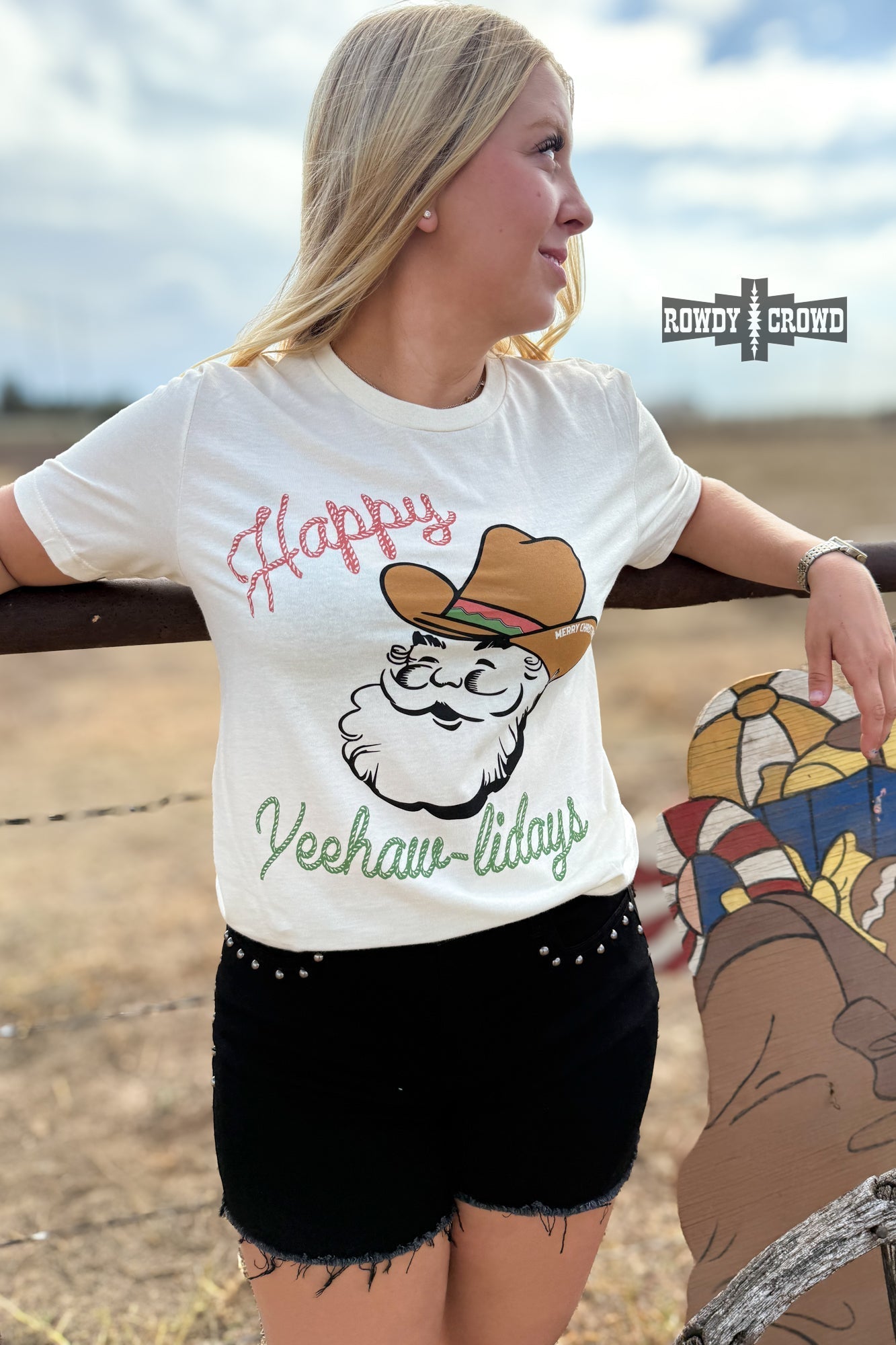 Yee - Hawlidays Tee - Cowgirltops.com