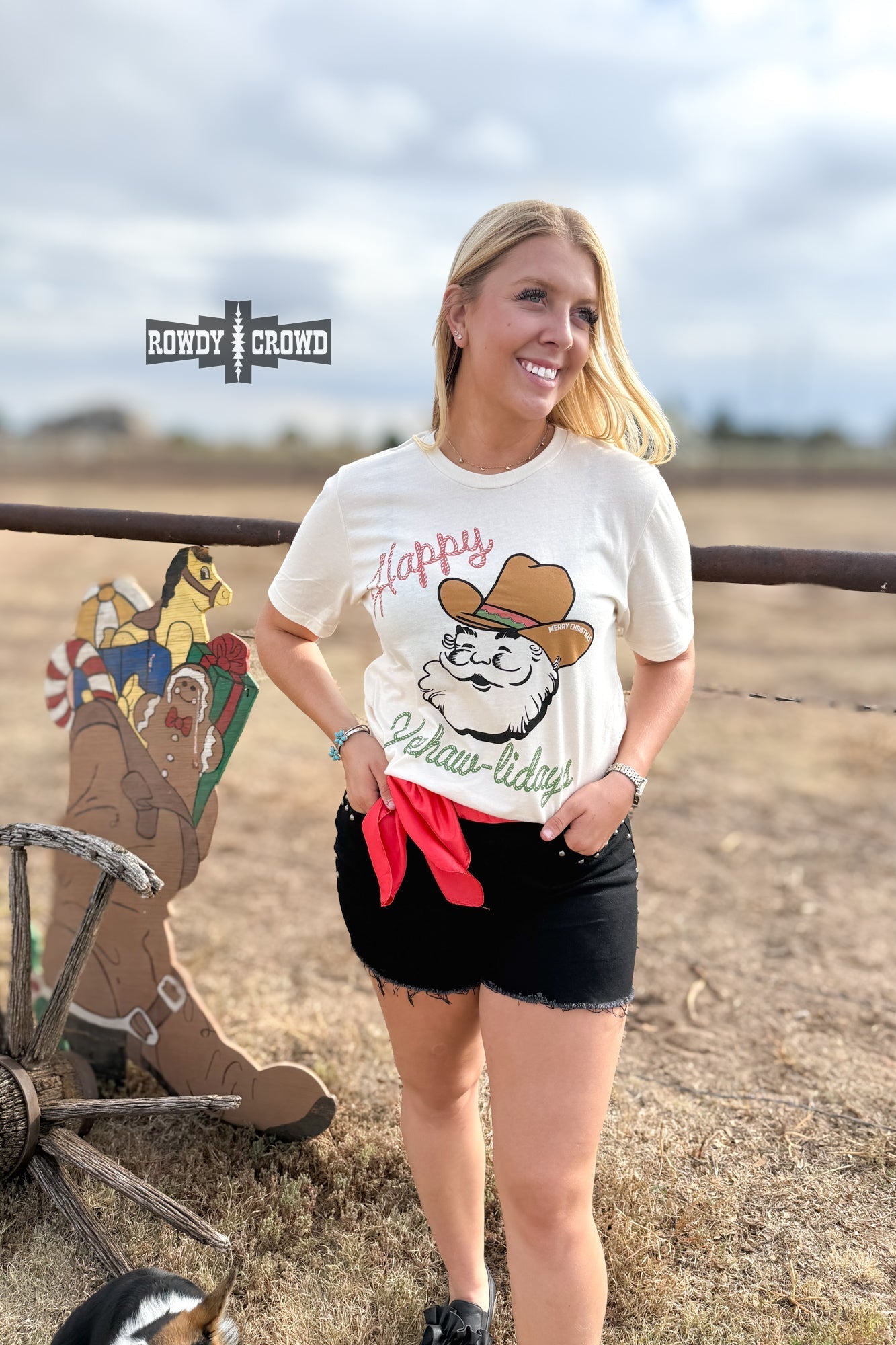 Yee - Hawlidays Tee - Cowgirltops.com